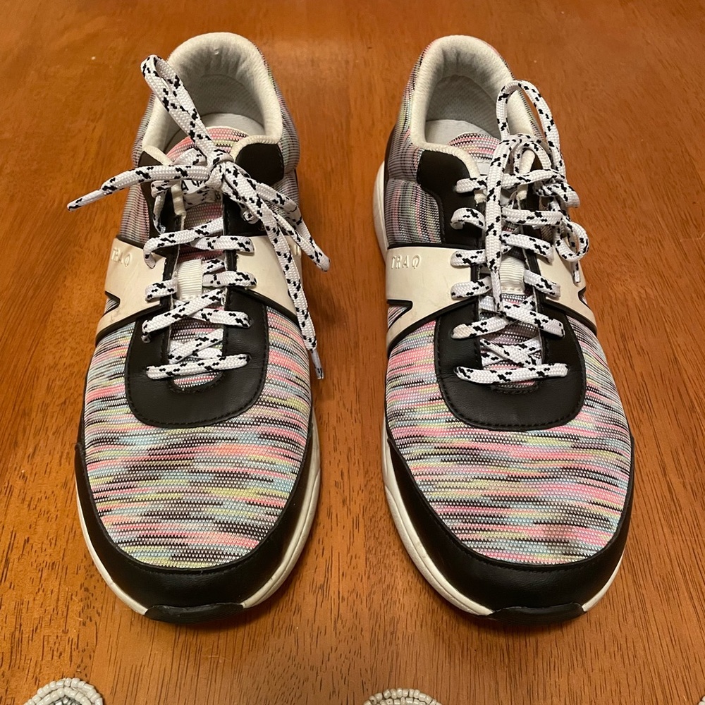 Alegria Sneakers Rainbow Mesh Shoes Lace Up Traq Alegria Women 38 US 7.5